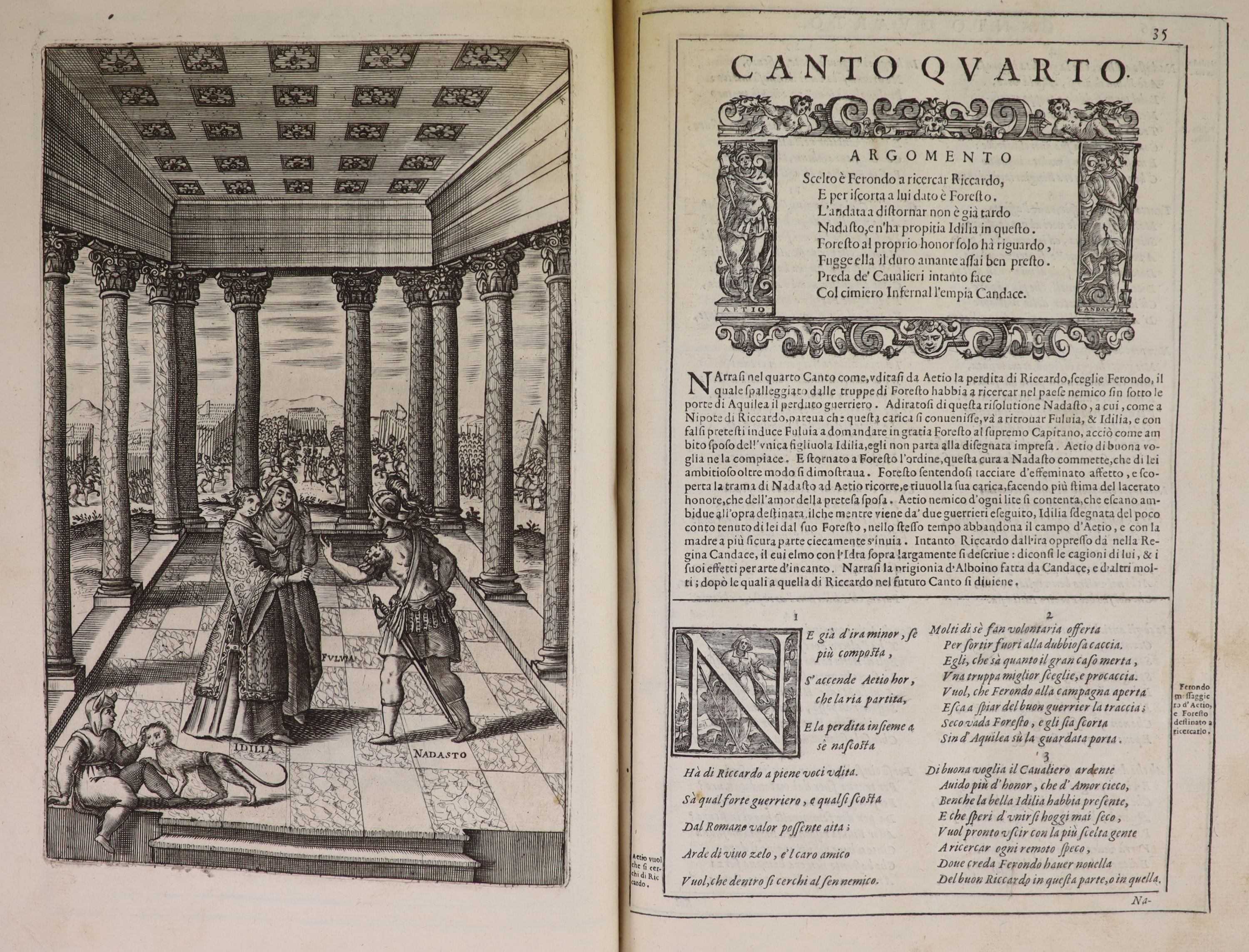 Strozzi, Giulio. La Venetia Edificata. Poemo Eroico...